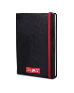 Hard Bound Cover Notebook with Elastic