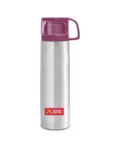 Milton Glassy 1000 Thermosteel 24 Hours Hot & Cold Water Bottle with  Drinking Cup Lid