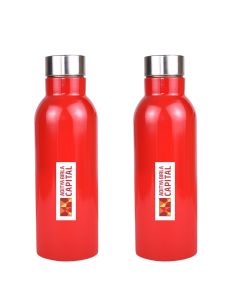 Zeta Stainless Steel Sports Bottle + Zeta Stainless Steel Sports Bottle