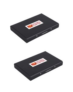 Gunmetal Finish SS Credit Card Holder + Gunmetal Finish SS Credit Card Holder