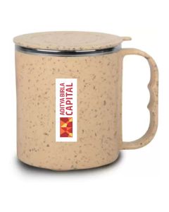 EcoMug: Eco Friendly Coffee Mug With Steel Inside | Made With Wheat Fiber